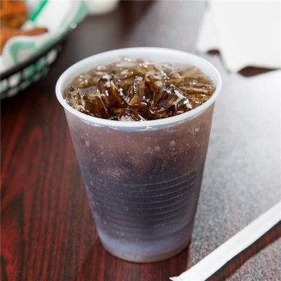 Dart Y12S CPC 12 oz Translucent Squat Plastic Polystyrene Cup Case of 1000