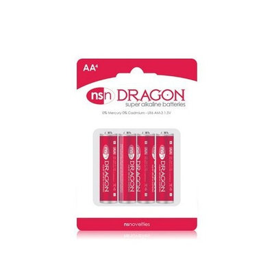 NS Novelties Dragon Alkaline Vibrator, AA