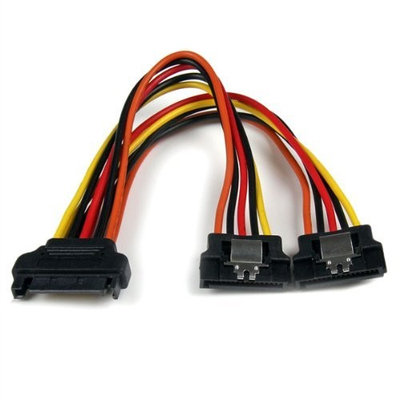 StarTech.com SATA Power Y Splitter Adapter Cable - power splitter - 15.24cm