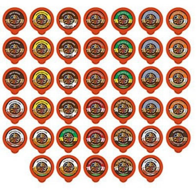 40-count CRAZY CUPS DECAF FLAVORED COFFEE Single Serve Cups For Keurig K Cup Brewers Variety Pack Sampler