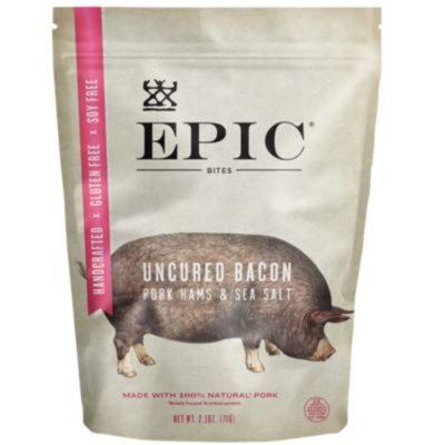 Jerky Bites Bacon Hickory Sea Salt (8 Bags) by Epic Bar at the Vitamin Shoppe