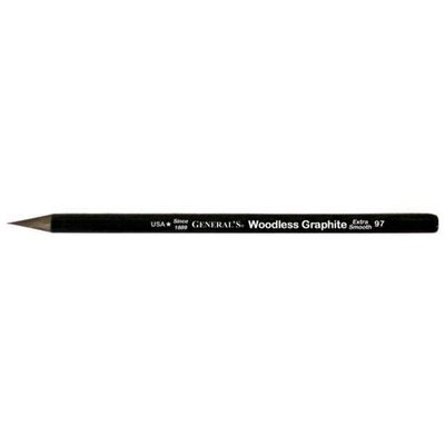 Alvin 97-6B Woodless Graphite Pencil 6B