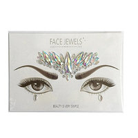 Fenleo 1PC Stickers Crystal Temporary Eyes Tattoo Transfer Eyeshadow Eyeliner Face Stickers