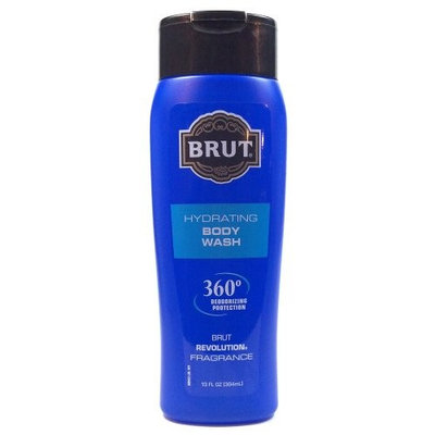 Brut Hydrating Body Wash 360 Degree Deodorizing Protection Brut Revolution Fragrance 13 Oz. (1 Each)