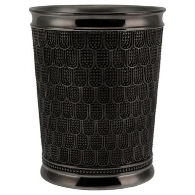 Chatelaine Wastebasket Gunmetal - Allure®