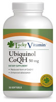 LuckyVitamin - Ubiquinol CoQH 50 mg. - 30 Softgels