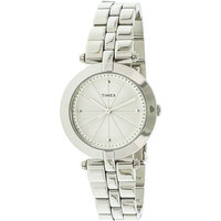 Timex Women's Style Elevated TW2P79100 Silver Stainless-Steel Quartz Fashion Watch