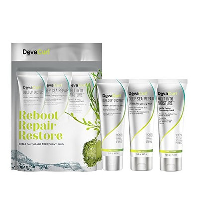 DevaCurl Curls On-The-Go Treatment Trio