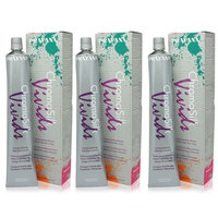 PRAVANA ChromaSilk Vivids Creme Hair Color with Silk & Keratin Protein (Yellow)3 fl Oz-3 pack