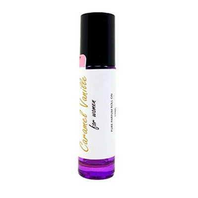 Caramel Vanille Perfume for Women by Haute Touche. Sweet Vanilla & Caramel Juicy Pure Perfume Oil; 10ml Roll-On