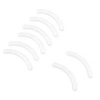 8 Pcs Replacement Eyelash Curler Rubber Pad Cushion White