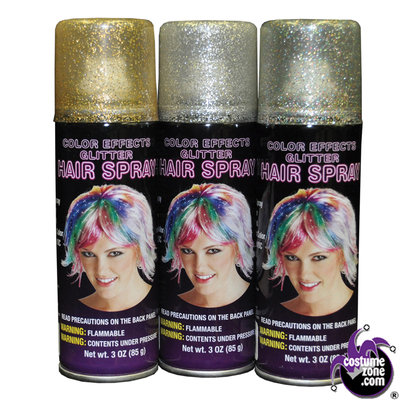 Rubies Costume Co 18025R Multi Color Glitter Hairspray