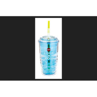 LIFETIME BRANDS 2510-0119 16OZ Blue Lock Tumbler