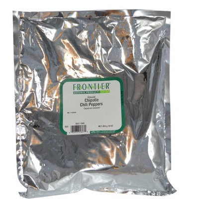 Frontier Natural Products Chipotle Chili Peppers Ground 16 oz
