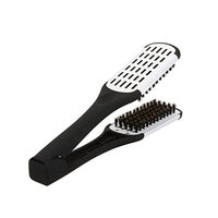 1 Pc Combs Hairbrush Hair Straightening Brush Comb Barber Hairdressing Straight Combo Pocket Long Round Handle Holder Significant Popular Beard Natural Grooming Girl Travel Kit