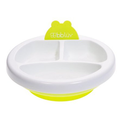 Bbluv Bbl V Plat Lime Warm Baby Feeding Plate