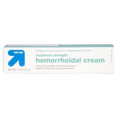 Hemorrhoidal Maximum Strength Cream - 1.8 oz - up & upâ¢