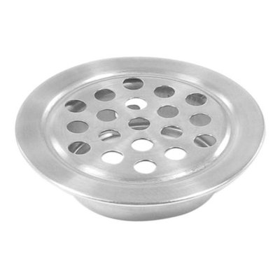 Stainless Steel 23mm Dia Buttom Tub Shower Kitchen Sink Strainers Air Vent
