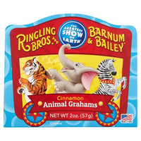Primary Colors Ringling Bros and Barnum & Bailey Cinnamon Animal Grahams, 2 oz