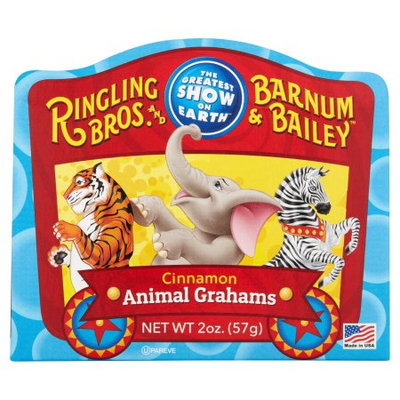 Primary Colors Ringling Bros and Barnum & Bailey Cinnamon Animal Grahams, 2 oz