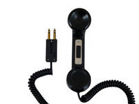 Plantronics Clarity/Walker PTS-500-OP4 Push-To-Signal Telephone Handset - Black