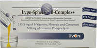 LivOn Laboratories Lypo-Spheric B-Complex plus 30 Packets