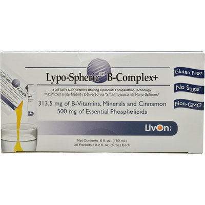 LivOn Laboratories Lypo-Spheric B-Complex plus 30 Packets