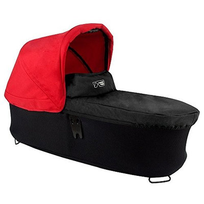 Mountain Buggy Carrycot Plus for Duet Double Stroller with Sun Hood, Black