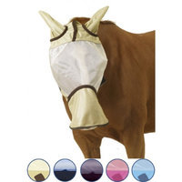 Centaur Super Fly Long Nose Mask Horse Raspberry/Fuchsia