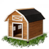 Pet Squeak Barn Dog House Large