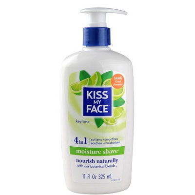 Kiss My Face 0587915 Moisture Shave Key Lime - 11 fl oz
