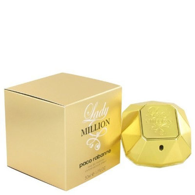 Paco Rabanne Lady Million by Paco Rabanne Eau De Parfum Spray for Women, 1.70 Fluid Ounce