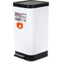HEFTY 2.75G Step On Vanity with Removable Bucket Stainless Dark Phantom Black, Multiple Colors