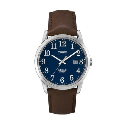 Timex Men's Easy Reader Leather Watch - TW2P759009J