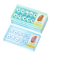 Ikevan 10pcs/Box 2mm Dental Colorful Crystal Tooth Jewelry Gem Ornaments Decor