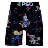 PSD Men's Crossover Black Boxer Brief Underwear