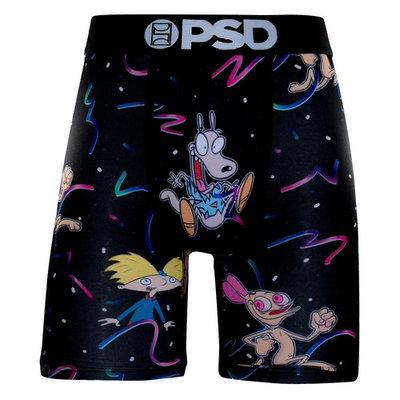 PSD Men's Crossover Black Boxer Brief Underwear