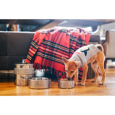 Unleashed Life Berlin Dog Bowl, Large
