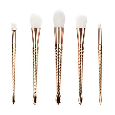 Becoler Eyebrow Eyeliner Blush Cosmetic Concealer Brushes 7 Pieces