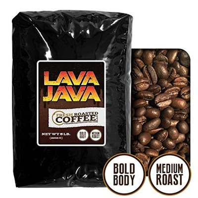 5 Lb. Bag, Lava Java Coffee, Whole Bean, Fresh Roasted Coffee LLC.