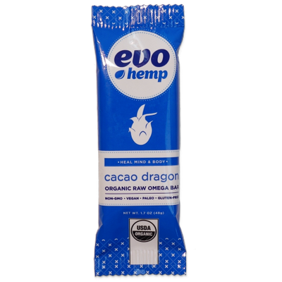 Hemp Health, Llc Evo Hemp Cacao Dragon + Omega Bar