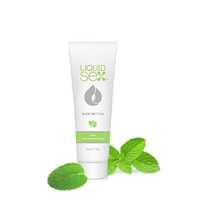 Liquid Sex Organic Edible Flavored Lube Oral Sex Gel for Men, Women and Couples 4 oz