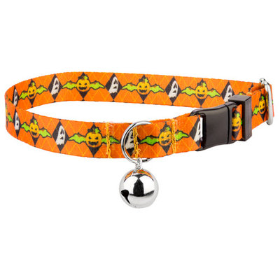 Country Brook Petz™ When Pumpkins Fly Featherweight Cat Collar
