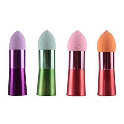 LtrottedJ Women Cosmetic Cheek Liquid Cream Foundation Concealer Sponge Lollipop Brush