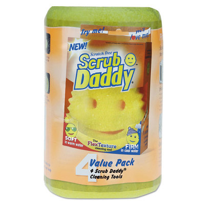Scratch-Free Scrubbing Sponge, 4 1/8