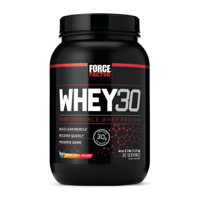 Force Factor WHEY30 - Fruity Cereal Milk
