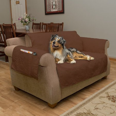 Trademark Global Games Furniture cover, 100% Waterproof Protector Cover for Chair, Love Seat, or Couch/Sofa by PETMAKER, Non-Slip, Stain Resistant, Great for Dogs, Pets, and Kids