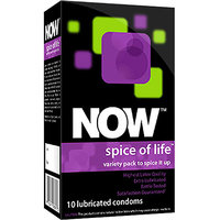 Now Spice of Life - Pleasure Pack Condoms, 10 count