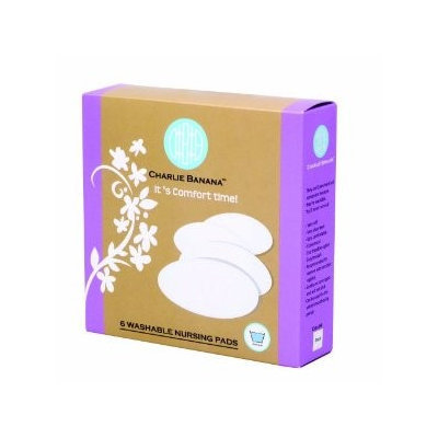 Charlie Banana Nursing Pads, Black 889273