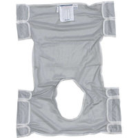 Drive Medical Patient Lift Sling with Commode Opening, Dacron